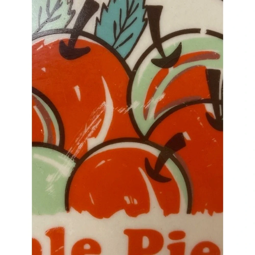 Sunnycraft Sunstone Collection Apple Pie Recipe Ceramic Baker Dish 11011 Cream